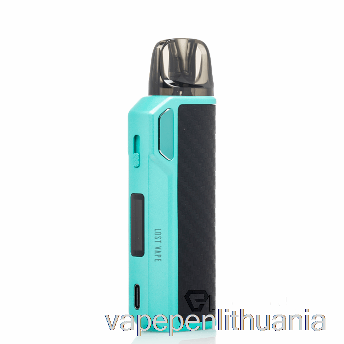 Pamestas Vape Thelema Elite 40 Pod Rinkinys Smaragdinis Anglies Vape Skystis